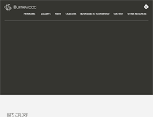Tablet Screenshot of burnewood.ca